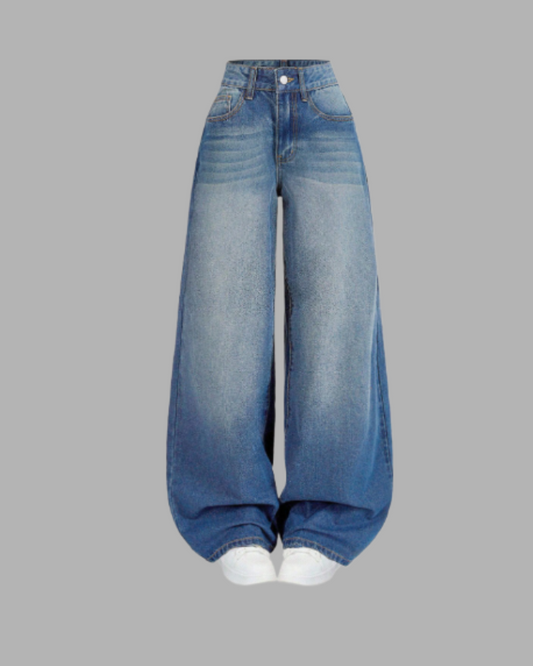 Loose Blue Denim jeans (blue)